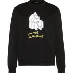 Sweats à col rond Antony Morato noirs Les Simpson Homer Simpson à col rond Taille XL look urbain 