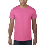 Anvil 980 - T-shirt - Uni - Col rond - Manches courtes - Homme - Rose (Nep/Neon Pink) - Small (Taille fabricant: S)