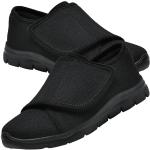 Chaussures de randonnée noires en caoutchouc anti choc pour pieds larges Pointure 40 look fashion pour homme 