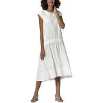 APART Fashion Dress Robe, Blanc (crème crème), 44 Femme
