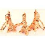 APECA Lot de 50 Porte-clés Tour Eiffel Paris France Cuivre Cadeaux Souvenir 4,5 x 2cm