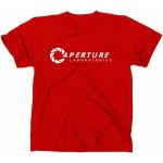 Aperture Laboratories T Shirt, HL, Postal 2, black mesa, M, red