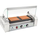 Machines à hot dog Helloshop26 noires en acier inoxydables 