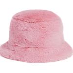 Chapeaux bob rose bonbon en fourrure Tailles uniques pour femme 