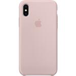 Apple Coque en silicone iPhone X Pink Sand