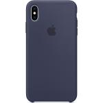 Apple Coque en silicone iPhone Xs Max Midnight Blue