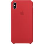 Coques & housses iPhone XS Max Apple rouges à rayures en silicone 