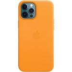 Coques & housses iPhone 12 Pro Max Apple jaunes en cuir 