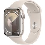 Bracelets connectés Apple Watch gris en aluminium GPS 