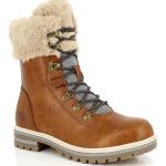 Bottines d'hiver Kimberfeel blanches look casual pour femme 