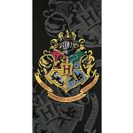 Serviettes de bain en coton Harry Potter Poudlard 70x140 en promo 