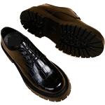 Chaussures oxford de soirée noires look casual pour homme 