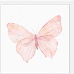Tableaux roses à motif papillons 