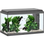 Aquatlantis Aquarium Complet Advance 60 LED - noir