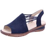 Sandales Ara bleues en cuir Pointure 41 look fashion pour femme 