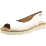 Sandales Ara blanches en cuir en cuir Pointure 39 look fashion pour femme 