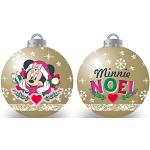 ARDITEX WD14011 Lot de 6 Boules de Sapin de Noël de diamètre 8 cm Disney-Minnie