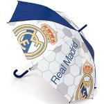 ARDITEX Real Madrid Parapluie en polyester CF, 8 panneaux, diamètre 95 cm, ouverture automatique, camping et randonnée, adultes, unisexe, multicolore (multicolore), taille unique