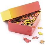 Areaware dégradé – Puzzle – Rouge/jaune