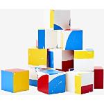 Areaware- Herve Tullet's Blocks, HTB, Multicolore