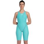 Combinaisons de natation Arena Powerskin ST bleues look fashion pour femme 