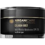 Soins du visage bio indice 25 à l'huile d'argan pour le visage raffermissants anti âge pour peaux matures texture crème 