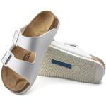 Sandales Birkenstock Arizona blanches en liège respirantes Pointure 39 look fashion pour femme 