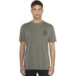 T-shirts à imprimés Armada verts en polyester Taille M pour homme 