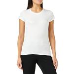 T-shirts de créateur Armani Exchange blancs en jersey à manches courtes bio à manches courtes Taille XL look fashion pour femme 
