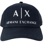 Chapeaux de printemps de créateur Armani Exchange bleus Tailles uniques look casual pour homme 