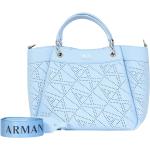 Sacs de créateur Armani Exchange bleus en toile en toile look fashion pour femme 