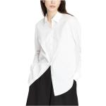 Chemises de créateur Armani Exchange blanches à manches longues à manches longues Taille XS pour femme 