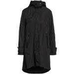 Vestes zippées de créateur Armani Exchange noires en polyester à capuche à manches longues Taille XS pour femme en promo 