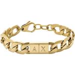 Bracelets de créateur Armani Exchange en acier en acier look fashion pour homme 