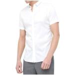 Chemises de créateur Armani Exchange blanches stretch Taille XL look casual pour homme 