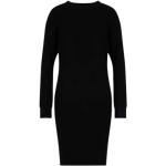 Robes en laine de créateur Armani Exchange noires en laine courtes Taille XL classiques pour femme 