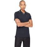 Polos de créateur Armani Exchange bleus à manches courtes Taille M look fashion pour homme en promo 