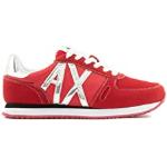 Chaussures de sport de créateur Armani Exchange rouges Pointure 36,5 look fashion pour femme 