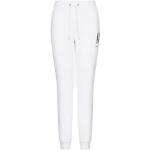 Pantalons taille élastique de créateur Armani Exchange blancs Taille M look fashion pour femme en promo 