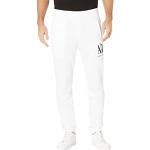 Joggings de créateur Armani Exchange blancs à logo en éponge Taille L look fashion pour homme 