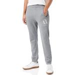 Joggings de créateur Armani Exchange gris en coton lavable en machine Taille S look fashion pour homme en promo 