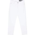 Jeans de créateur Armani Exchange blancs en denim W25 L28 classiques pour femme 