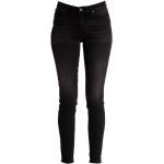 Jeans slim de créateur Armani Exchange noirs en coton Taille 3 XL pour femme 