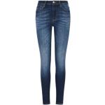 Jeans skinny de créateur Armani Exchange bleus en denim Taille 3 XL pour femme 