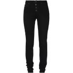Jeans slim de créateur Armani Exchange noirs en coton pour femme 