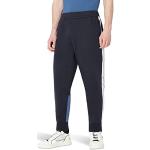 Pantalons de créateur Armani Exchange bleus à logo en polaire Taille XL look color block pour homme 