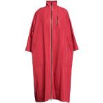 Vestes zippées de créateur Armani Exchange rouges en polyester coupe-vents à manches trois-quart à col roulé Taille XS pour femme 