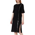 Robes de créateur Armani Emporio Armani noires midi Taille L classiques pour femme 