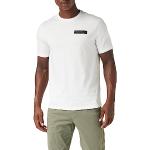 T-shirts de créateur Armani Exchange blancs à manches courtes à manches courtes à col rond Taille XS look fashion pour homme 