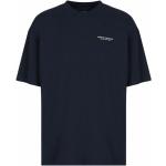 T-shirts basiques de créateur Armani Exchange bleus Taille XS classiques pour homme 